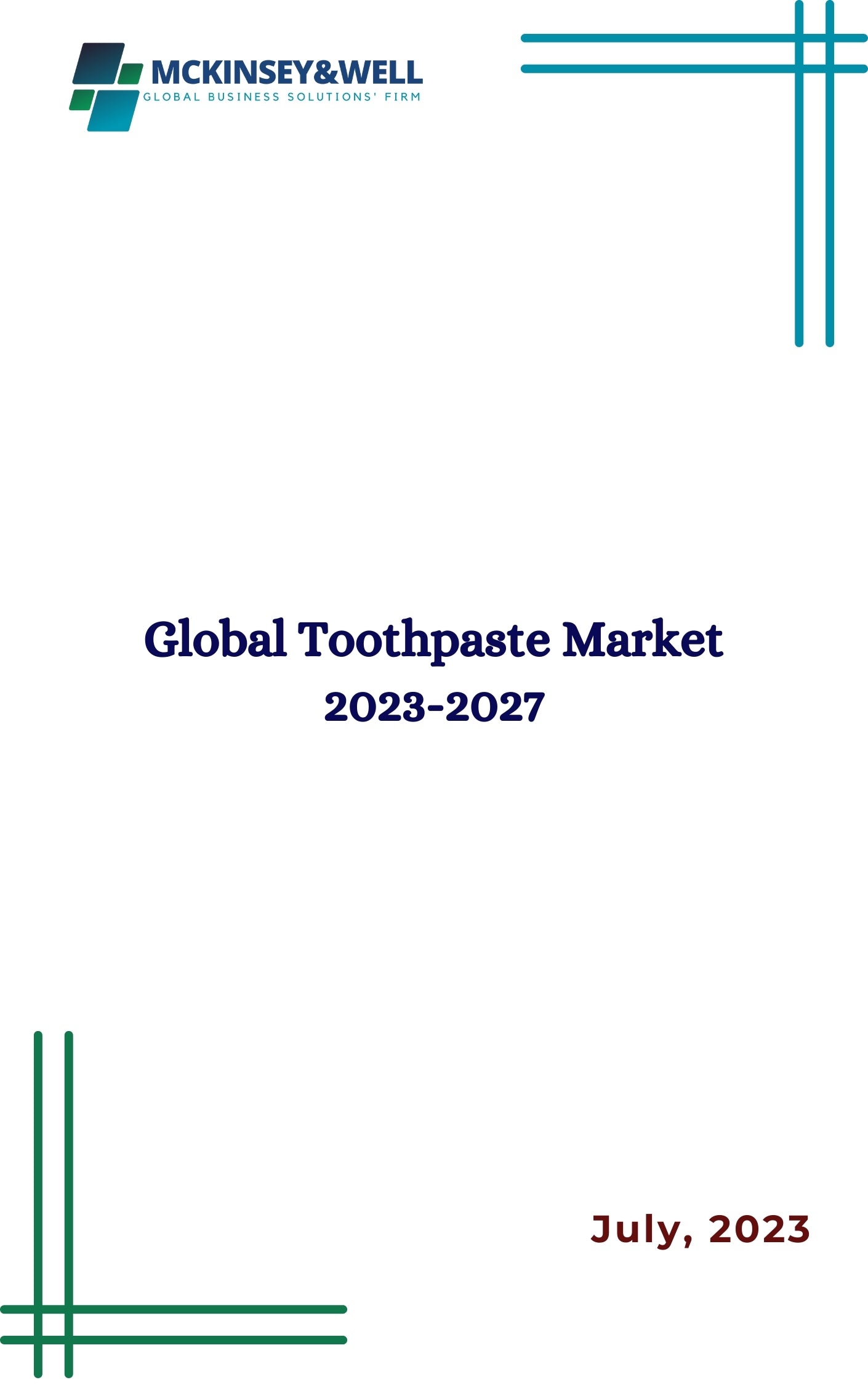 Global Toothpaste Market 2023-2027