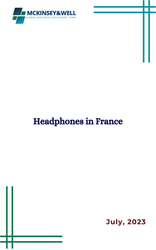 Headphones in France