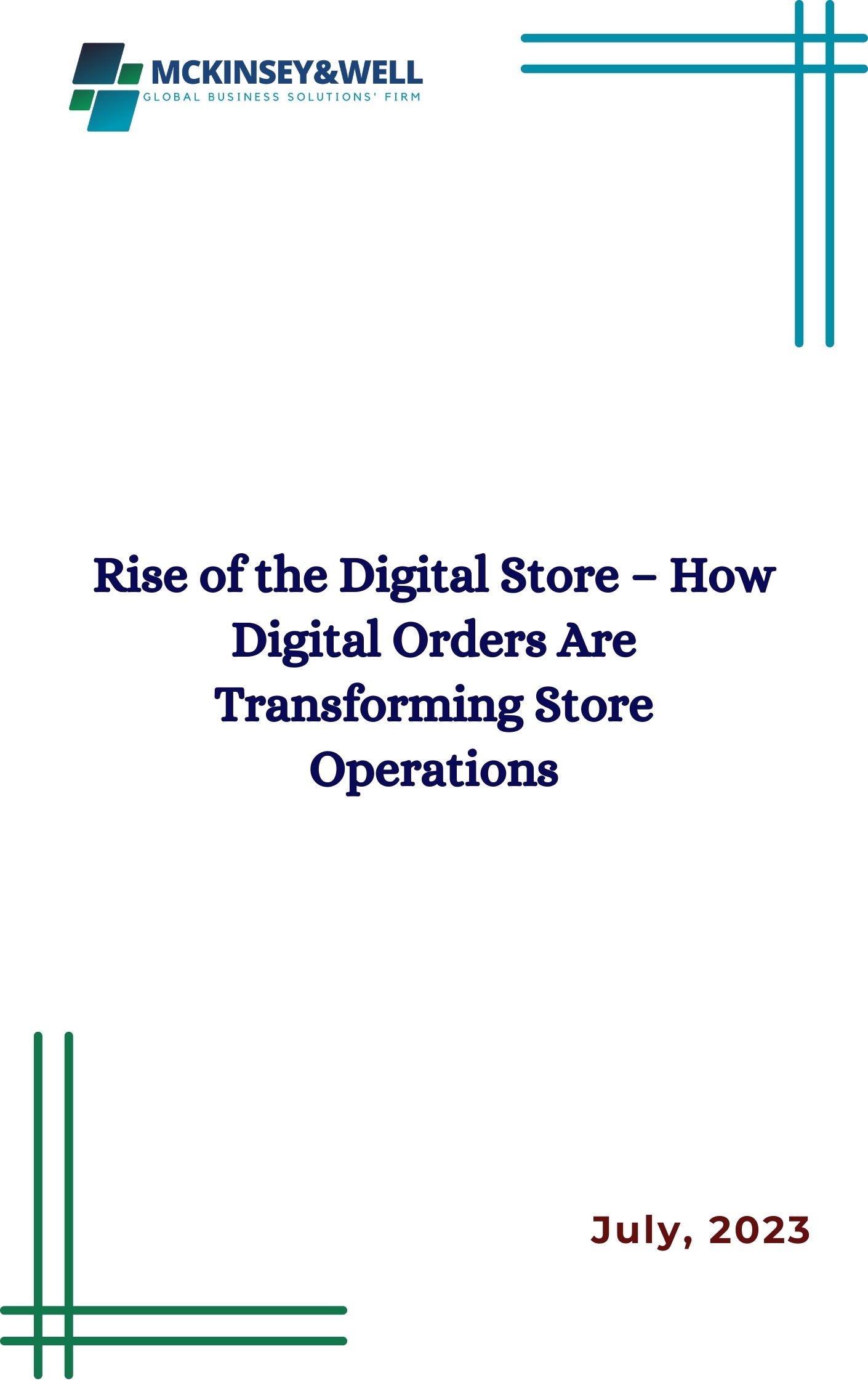 Rise of the Digital Store – How Digital Orders Are Transforming Store Operations