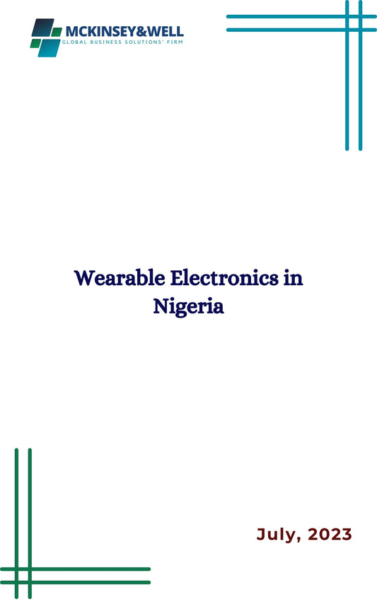 Wearable Electronics in Nigeria