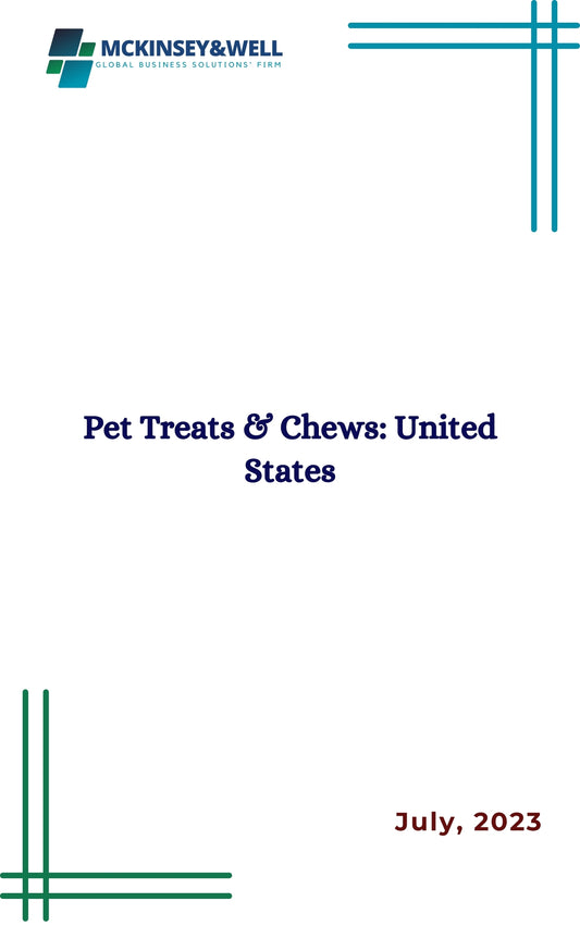 Pet Treats & Chews: United States