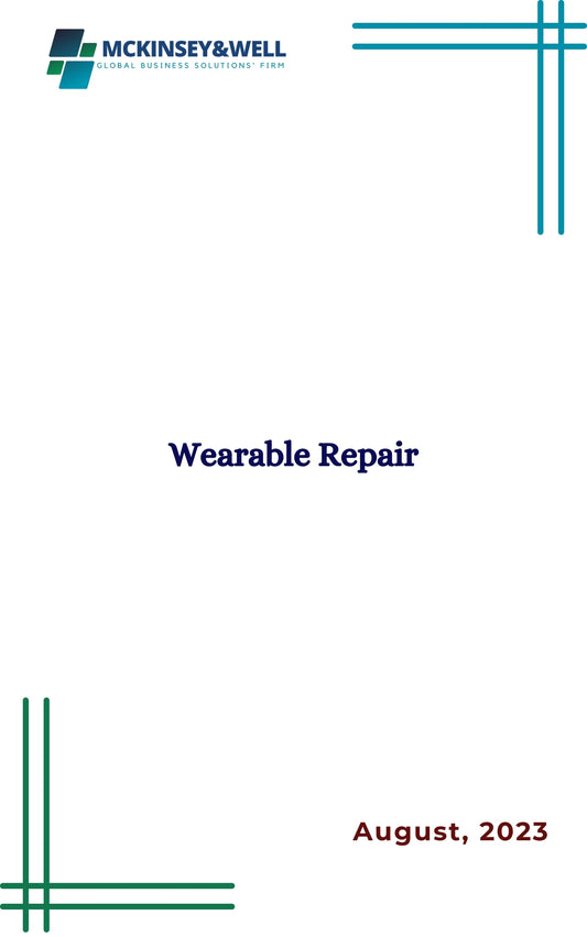 Wearable Repair