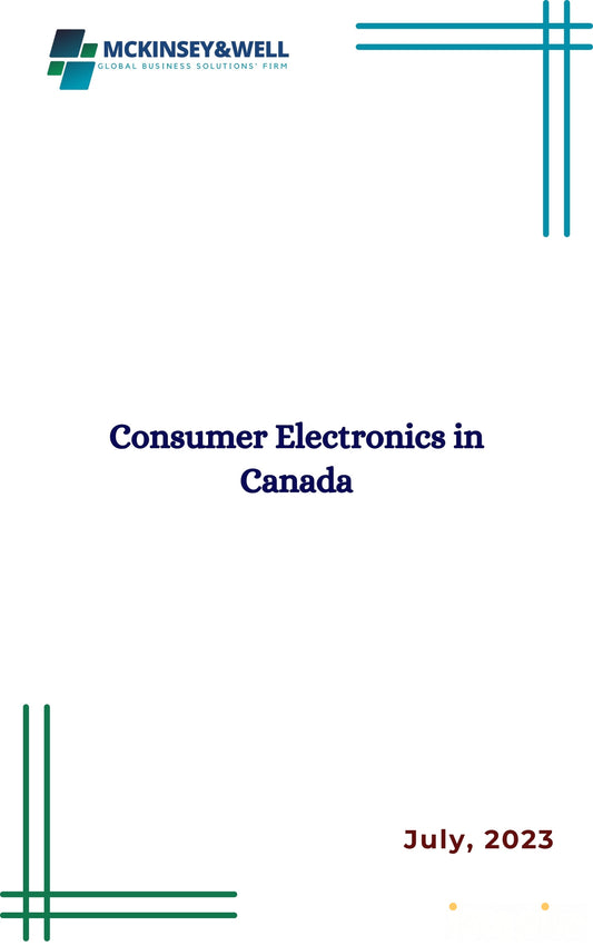 Consumer Electronics in Canada