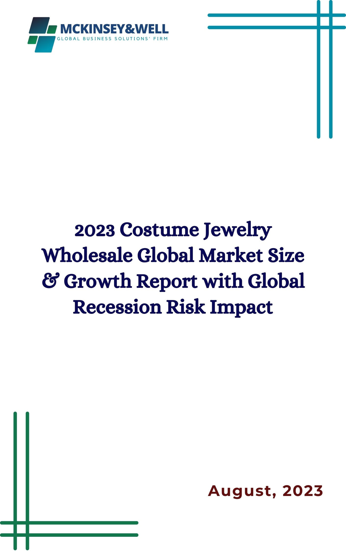 2023 Costume Jewelry Wholesale Global Market Size & Growth Report with Global Recession Risk Impact