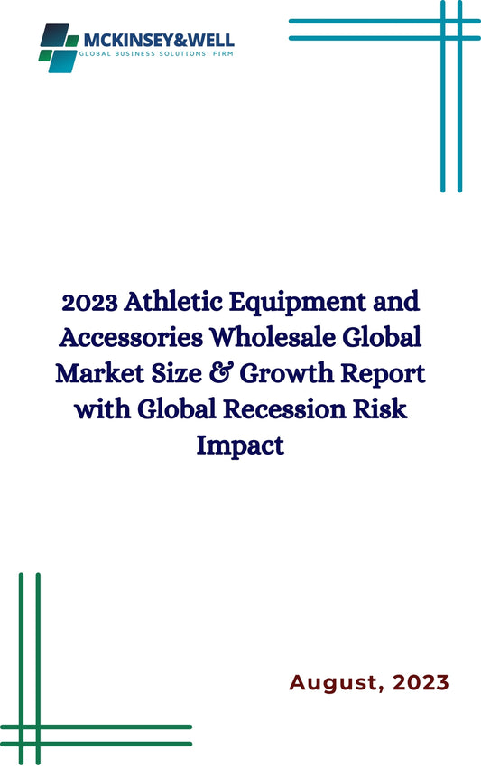 2023 Athletic Equipment and Accessories Wholesale Global Market Size & Growth Report with Global Recession Risk Impact