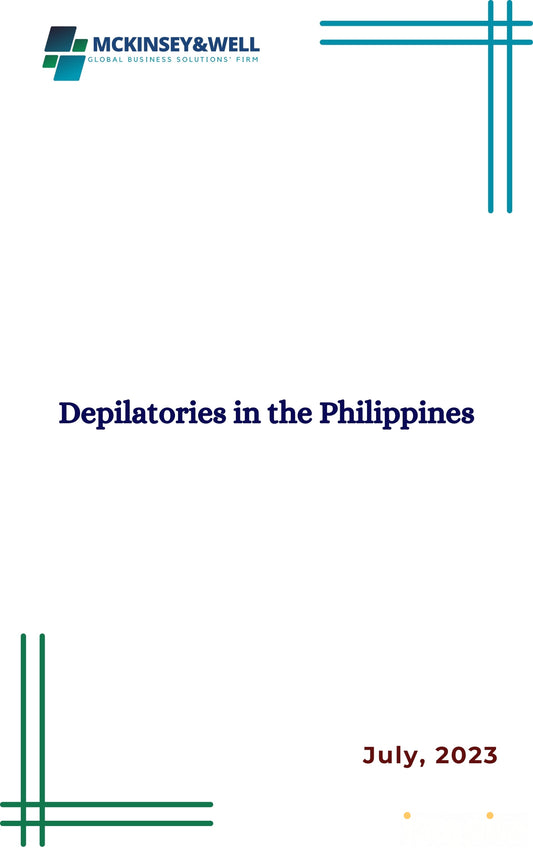 Depilatories in the Philippines