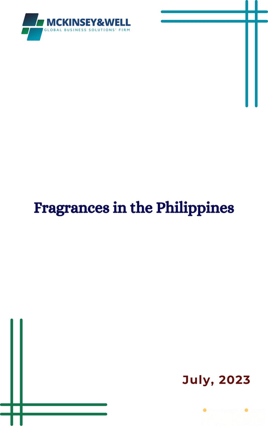 Fragrances in the Philippines