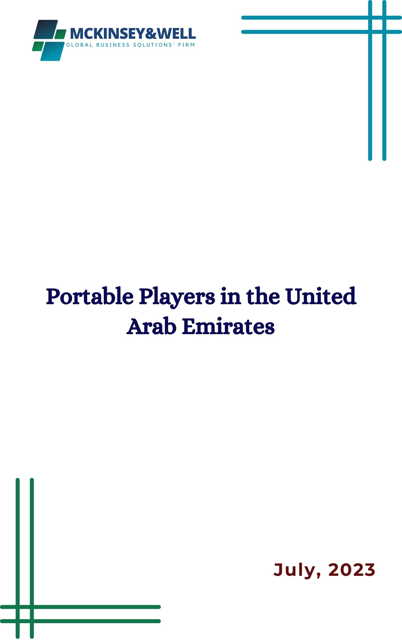 Portable Players in the United Arab Emirates