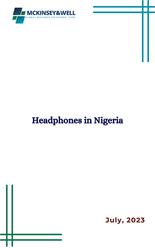 Headphones in Nigeria