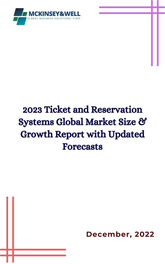 2023 Ticket and Reservation Systems Global Market Size & Growth Report with Updated Forecasts