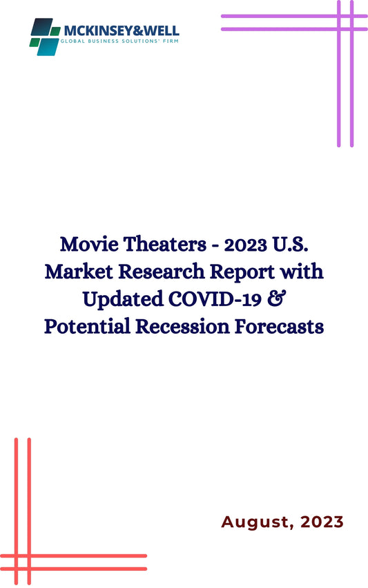 Movie Theaters - 2023 U.S. Market Research Report with Updated COVID-19 & Potential Recession Forecasts