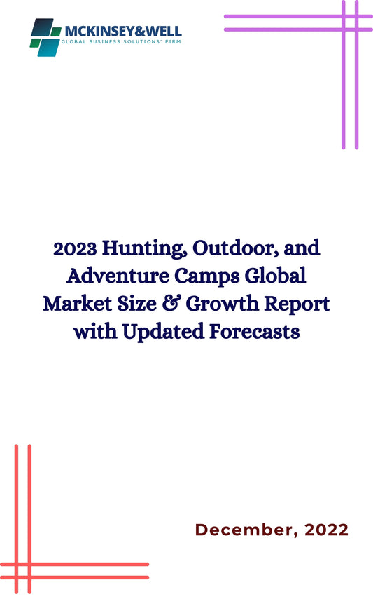 2023 Hunting, Outdoor, and Adventure Camps Global Market Size & Growth Report with Updated Forecasts