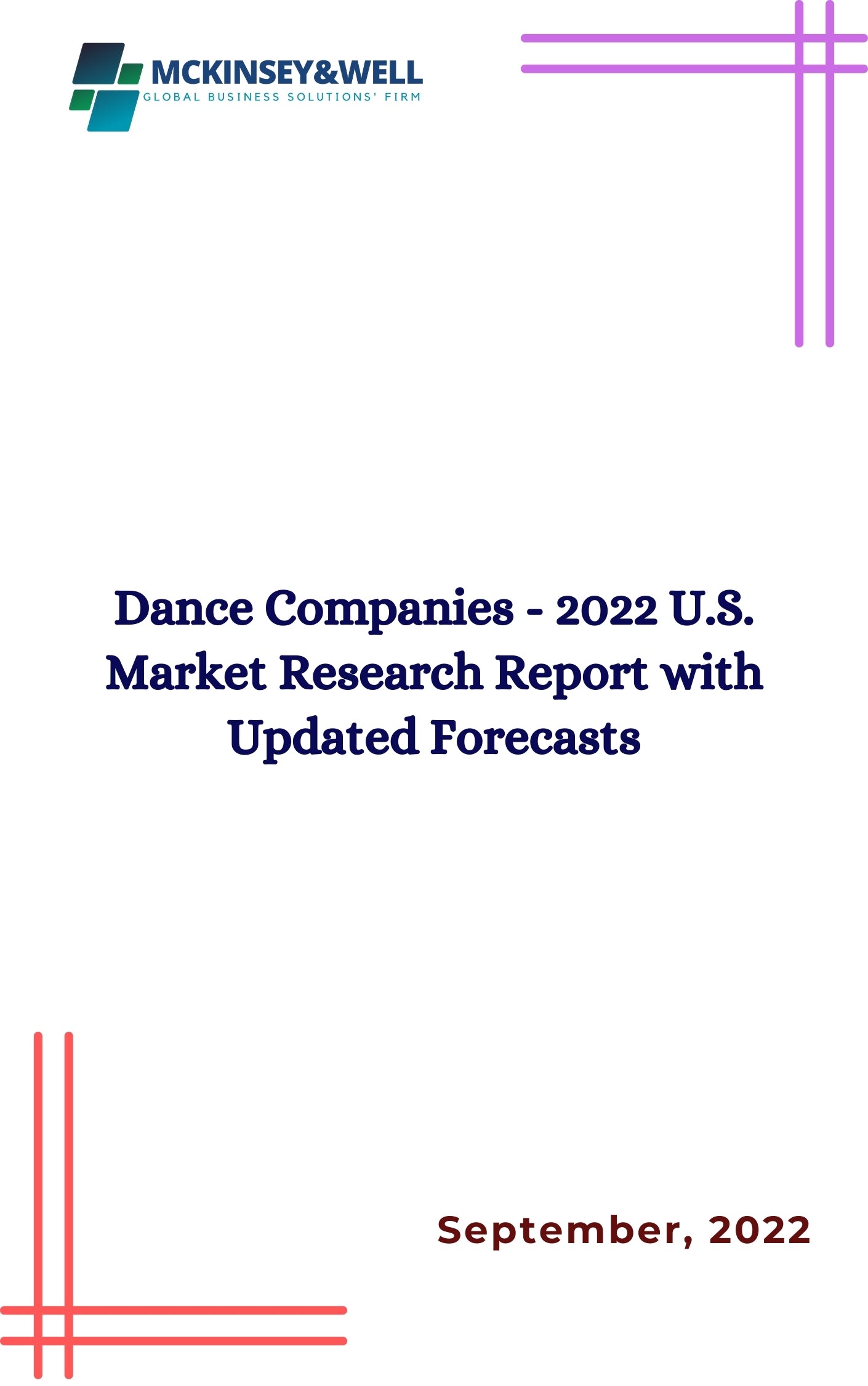 Dance Companies - 2022 U.S. Market Research Report with Updated Forecasts