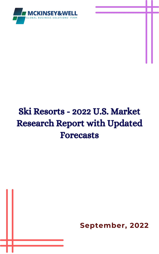 Ski Resorts - 2022 U.S. Market Research Report with Updated Forecasts