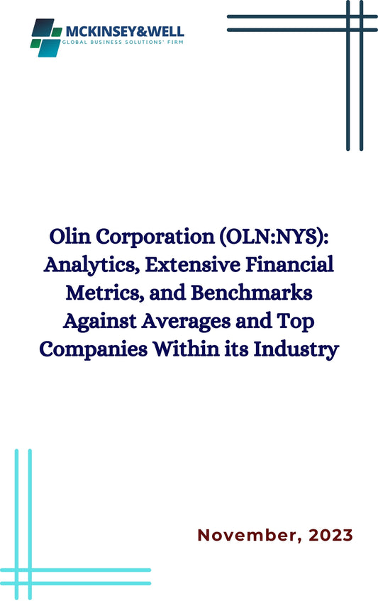 Olin Corporation (OLN:NYS): Analytics, Extensive Financial Metrics, and Benchmarks Against Averages and Top Companies Within its Industry