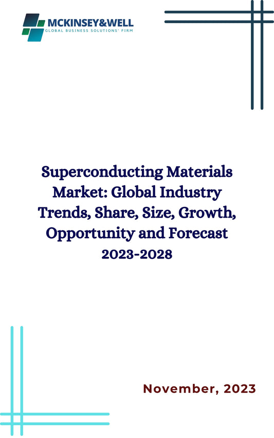 Superconducting Materials Market: Global Industry Trends, Share, Size, Growth, Opportunity and Forecast 2023-2028