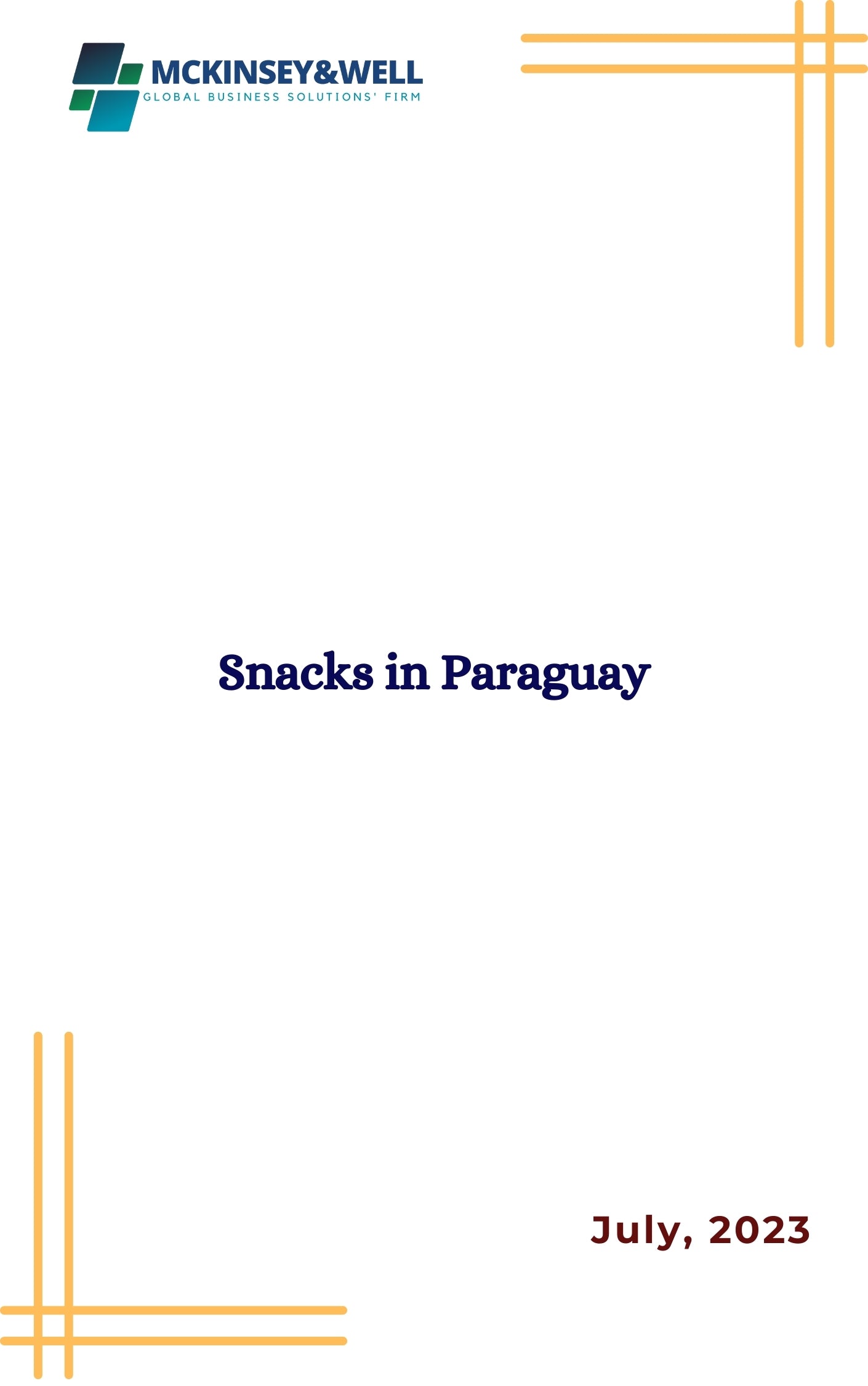 Snacks in Paraguay