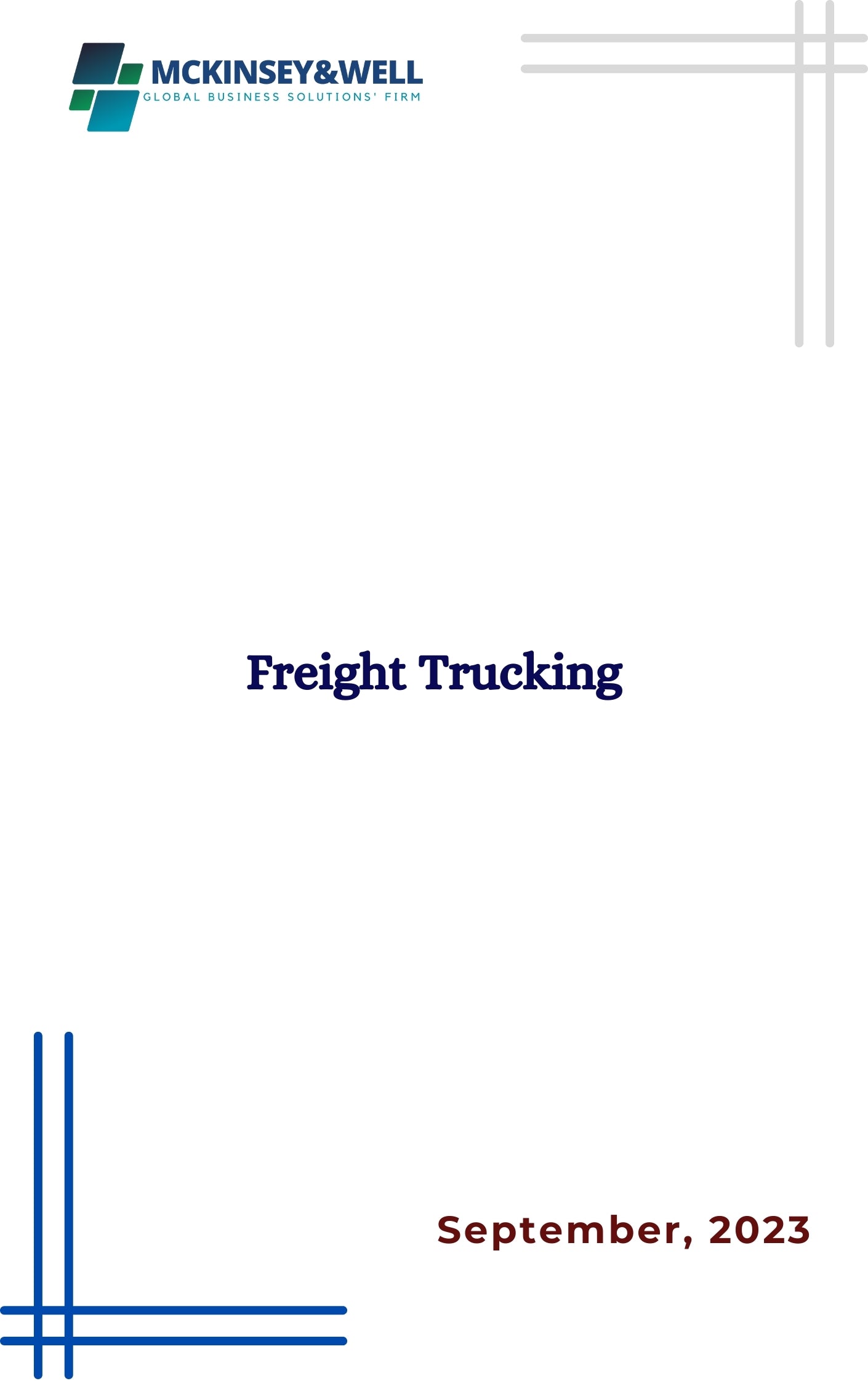 Freight Trucking