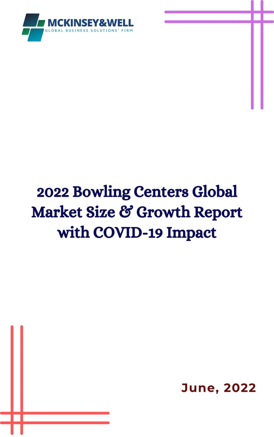 2022 Bowling Centers Global Market Size & Growth Report with COVID-19 Impact