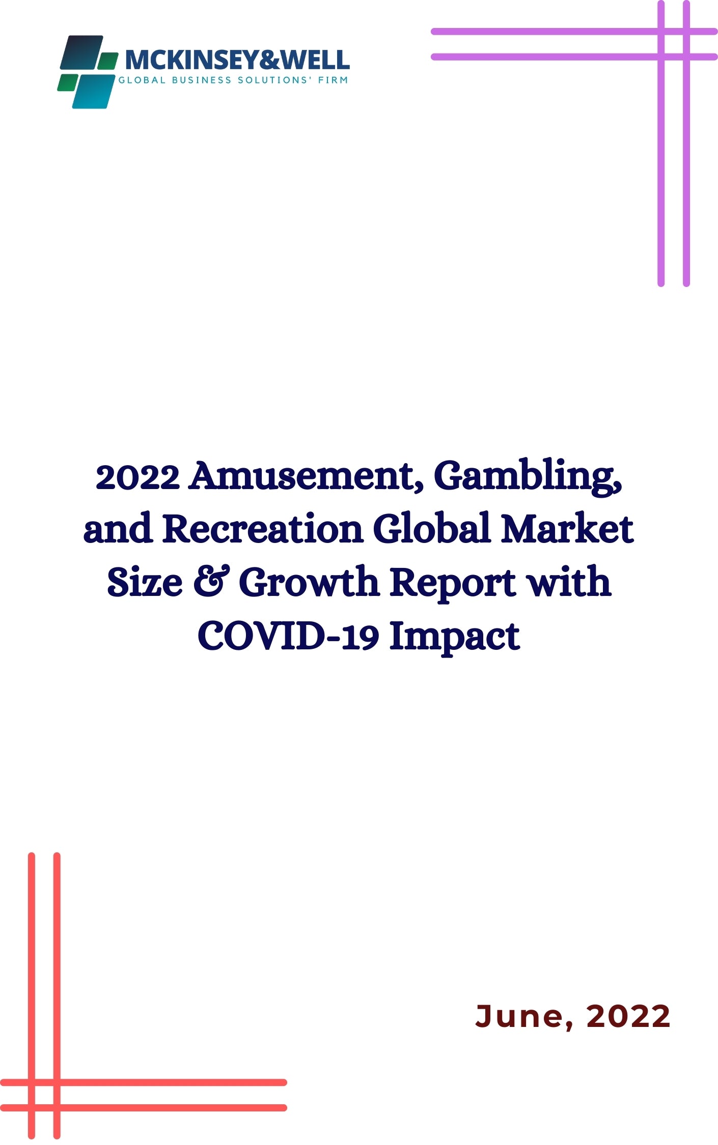 2022 Amusement, Gambling, and Recreation Global Market Size & Growth Report with COVID-19 Impact