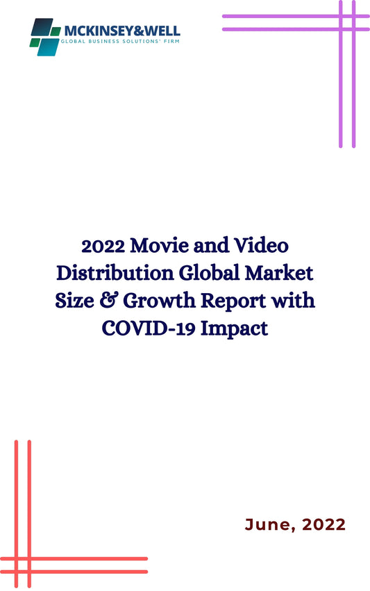 2022 Movie and Video Distribution Global Market Size & Growth Report with COVID-19 Impact