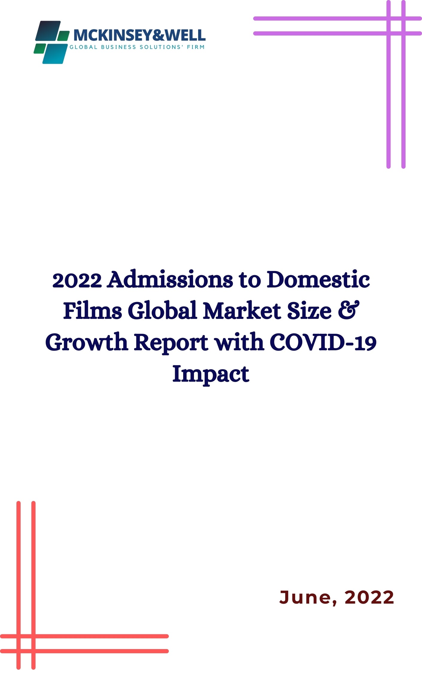 2022 Admissions to Domestic Films Global Market Size & Growth Report with COVID-19 Impact