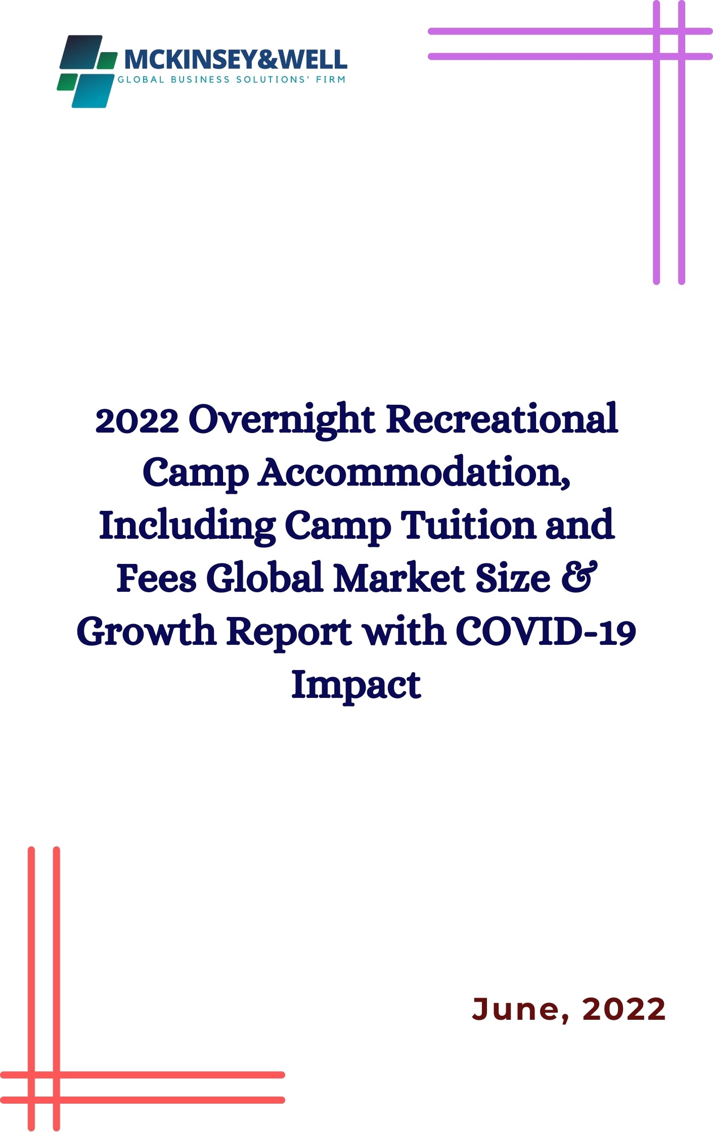 2022 Overnight Recreational Camp Accommodation, Including Camp Tuition and Fees Global Market Size & Growth Report with COVID-19 Impact