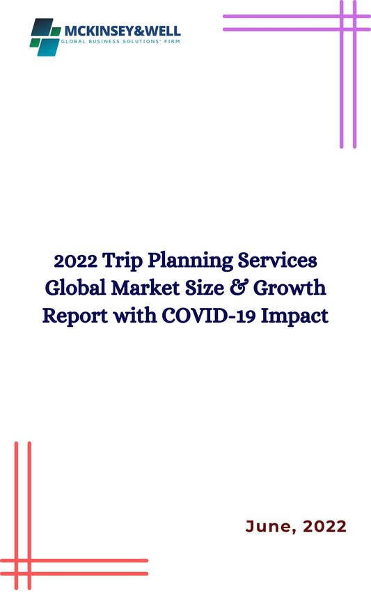 2022 Trip Planning Services Global Market Size & Growth Report with COVID-19 Impact