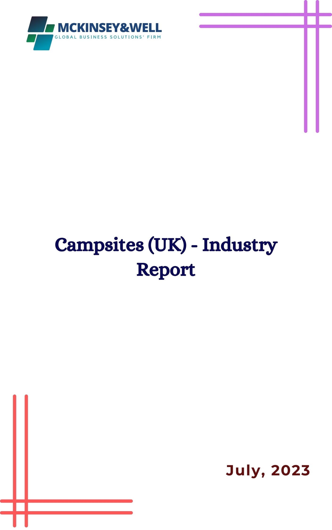 Campsites (UK) - Industry Report