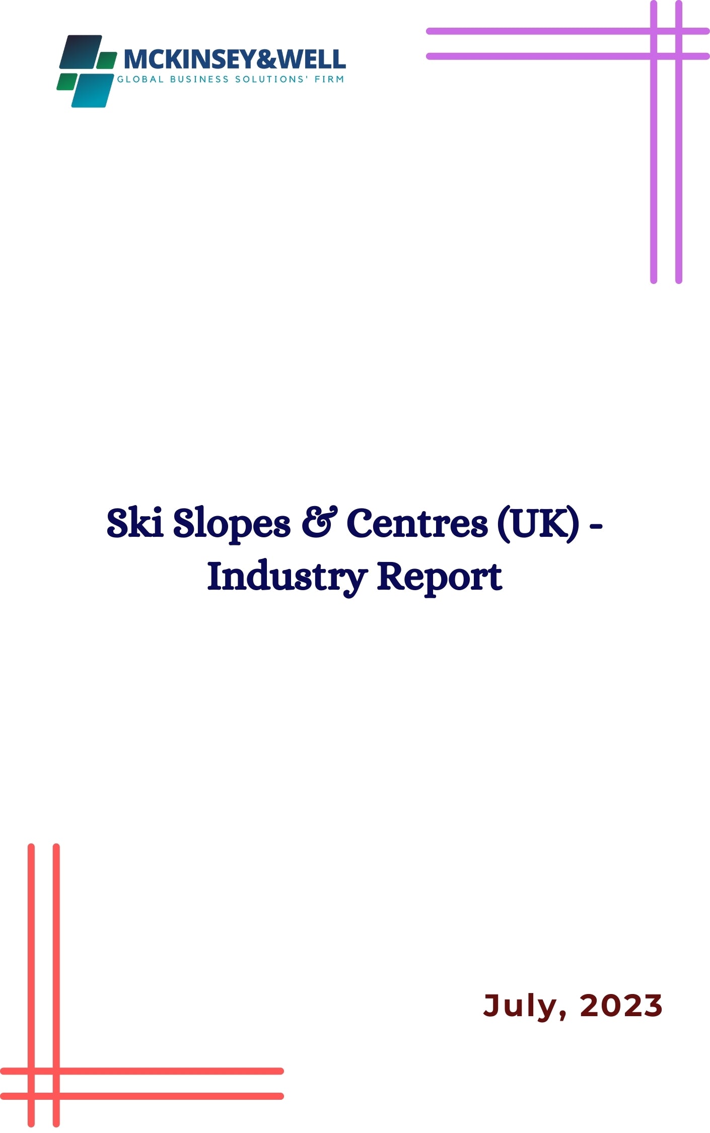 Ski Slopes & Centres (UK) - Industry Report