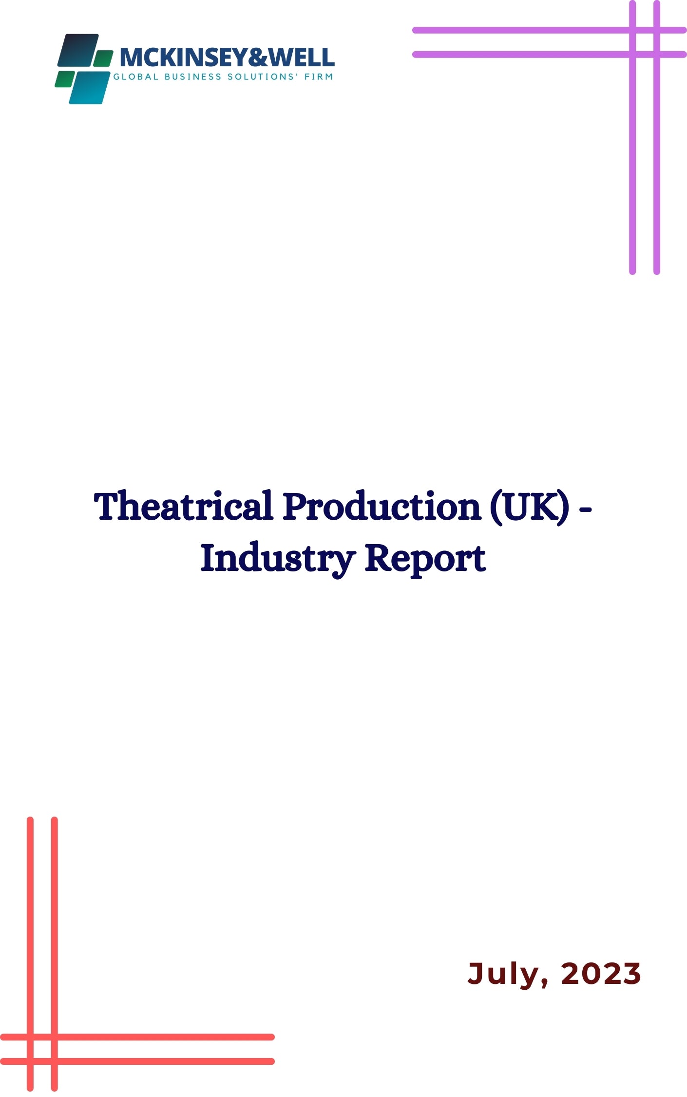 Theatrical Production (UK) - Industry Report