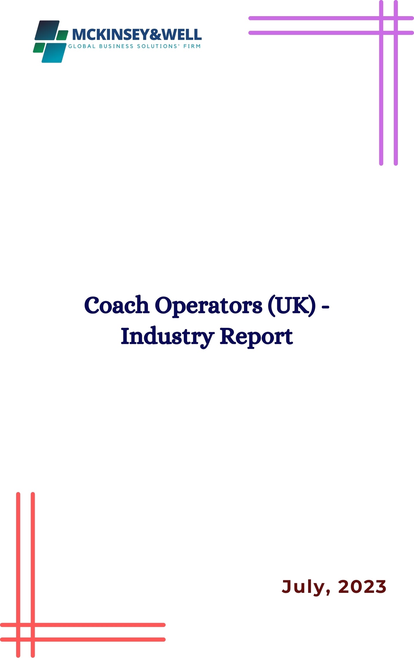 Coach Operators (UK) - Industry Report