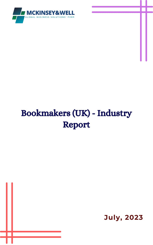 Bookmakers (UK) - Industry Report