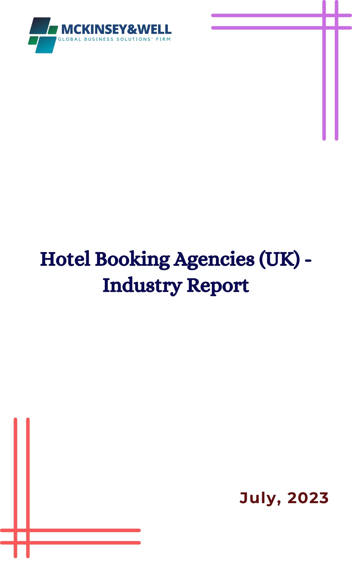 Hotel Booking Agencies (UK) - Industry Report