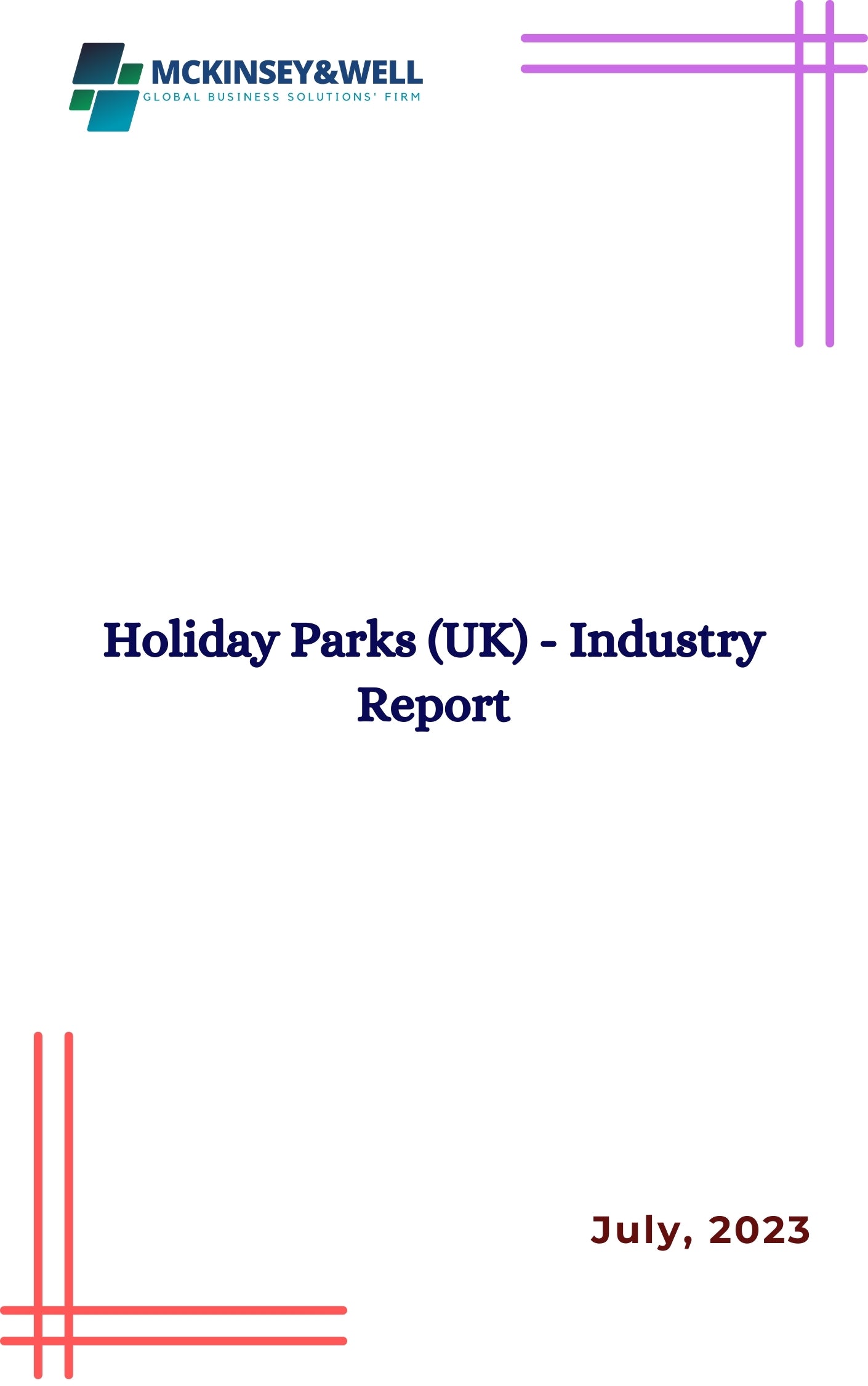 Holiday Parks (UK) - Industry Report