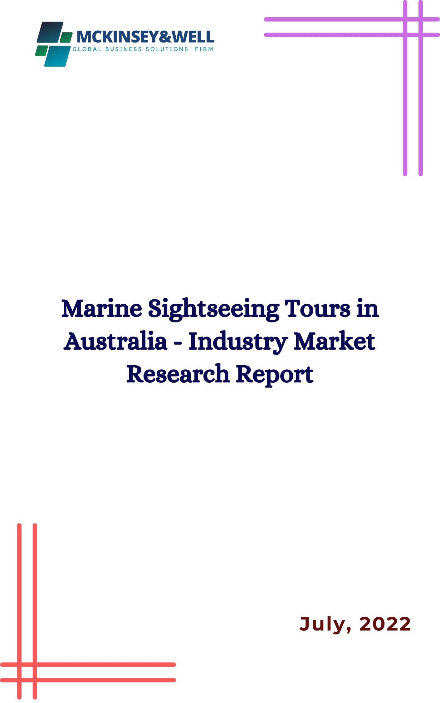 Marine Sightseeing Tours in Australia - Industry Market Research Report