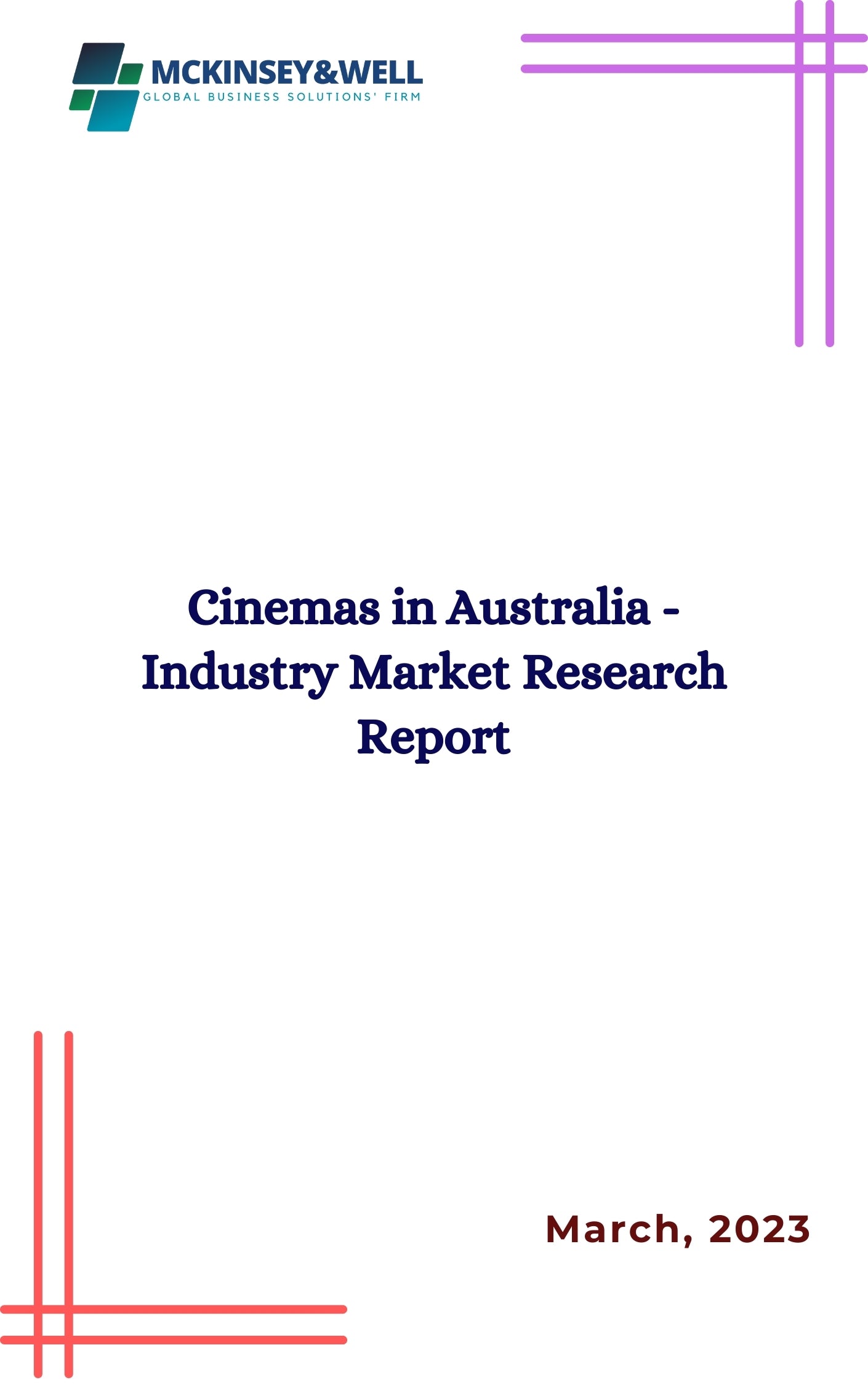 Cinemas in Australia - Industry Market Research Report