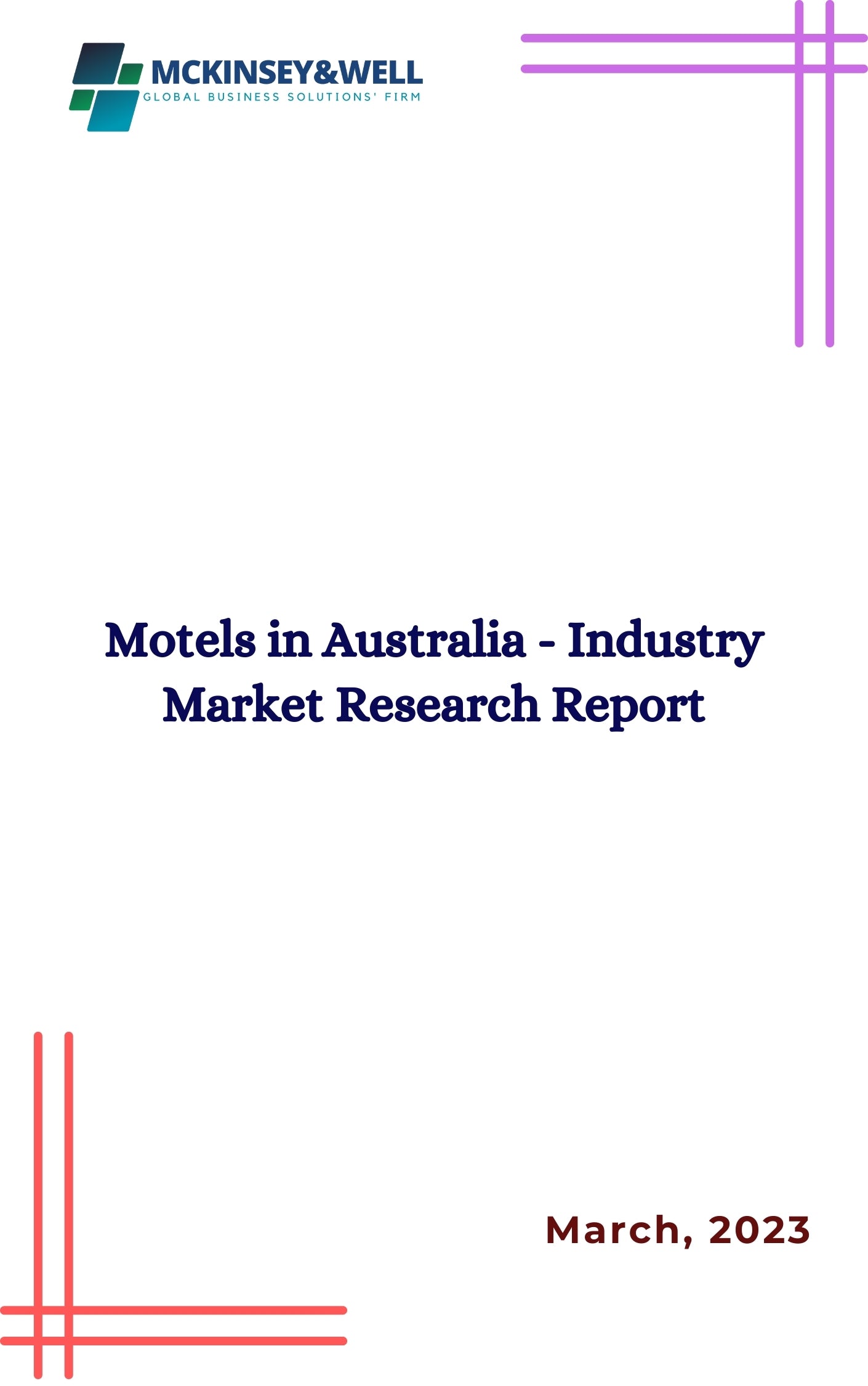 Motels in Australia - Industry Market Research Report