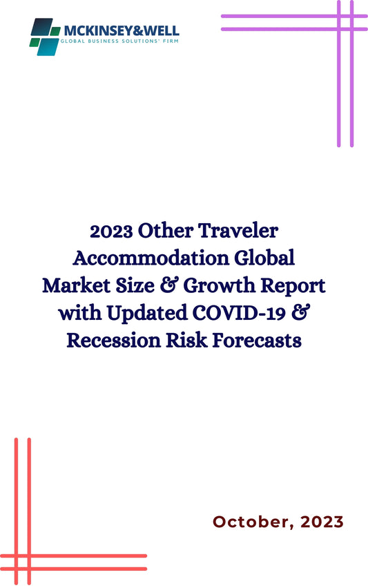 2023 Other Traveler Accommodation Global Market Size & Growth Report with Updated COVID-19 & Recession Risk Forecasts