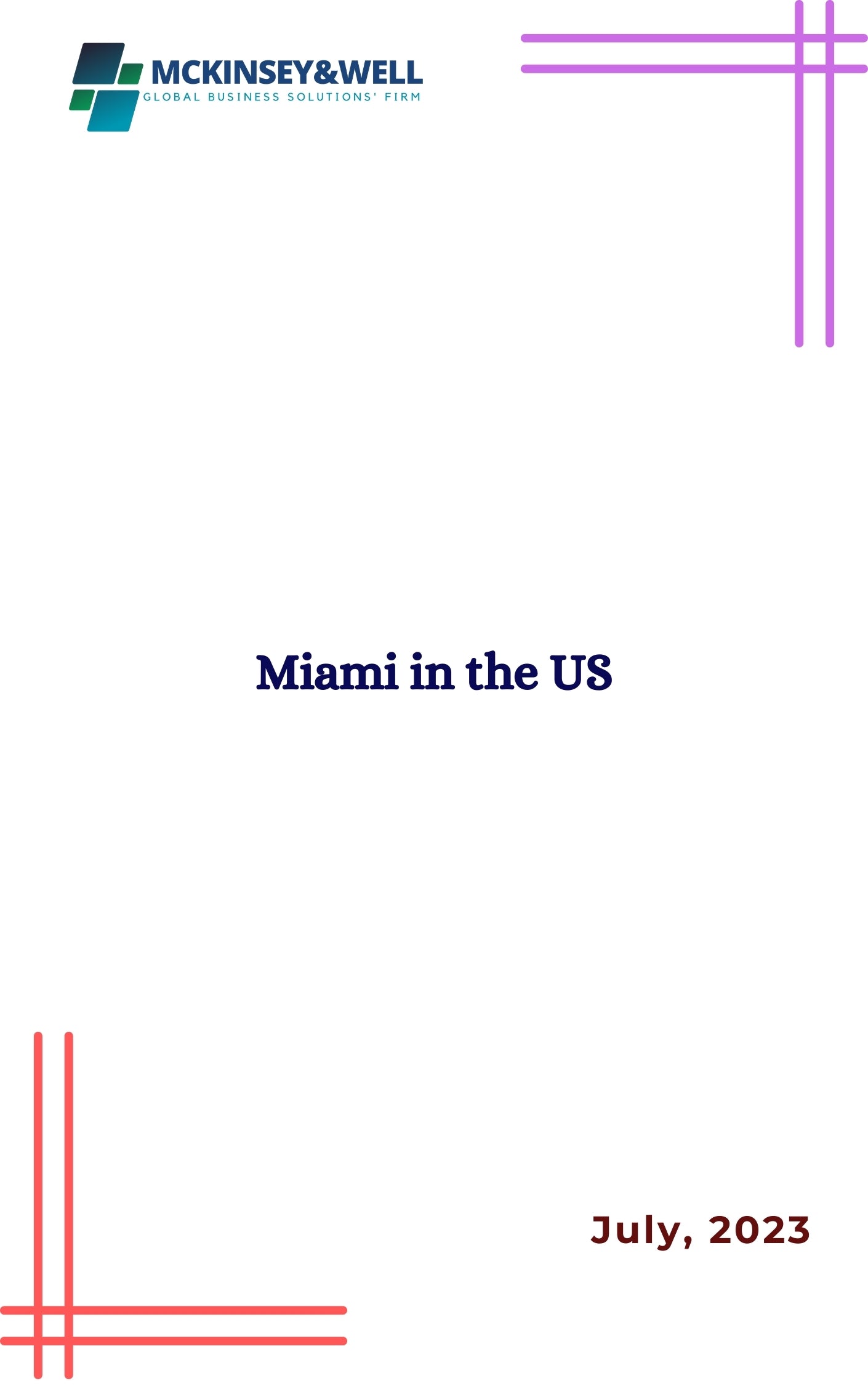 Miami in the US