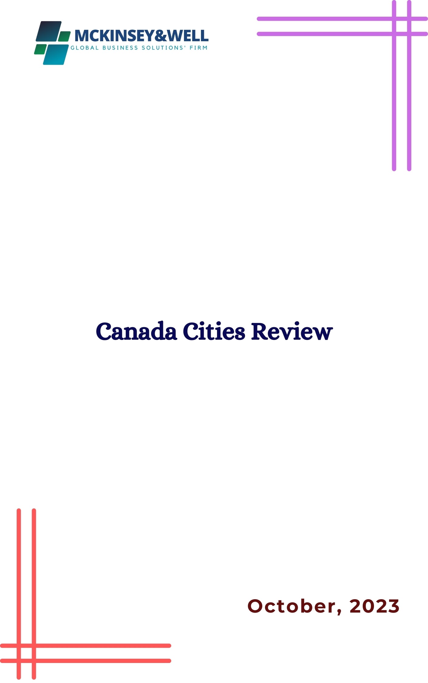 Canada Cities Review