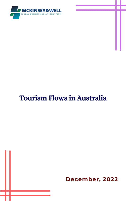 Tourism Flows in Australia