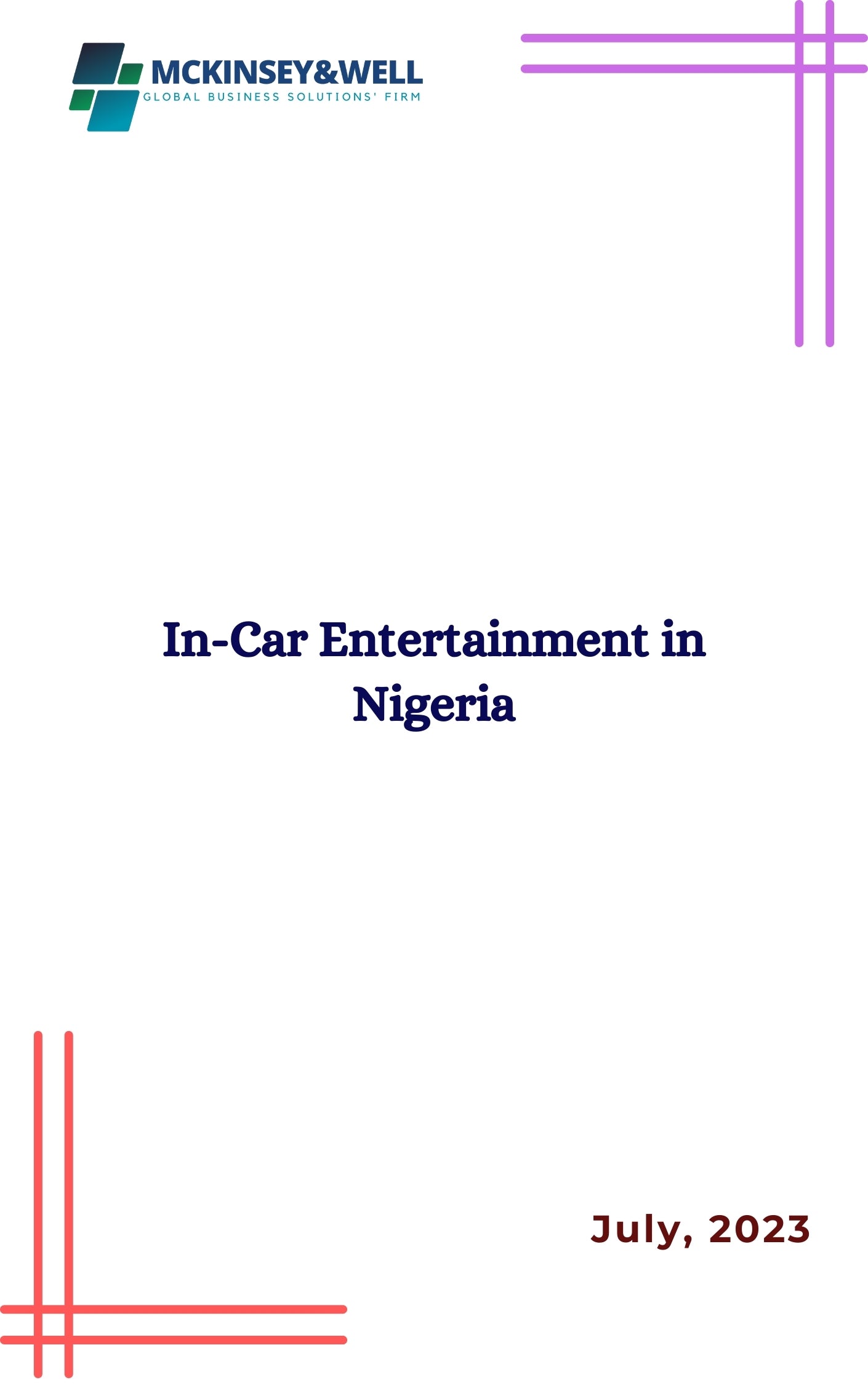 In-Car Entertainment in Nigeria