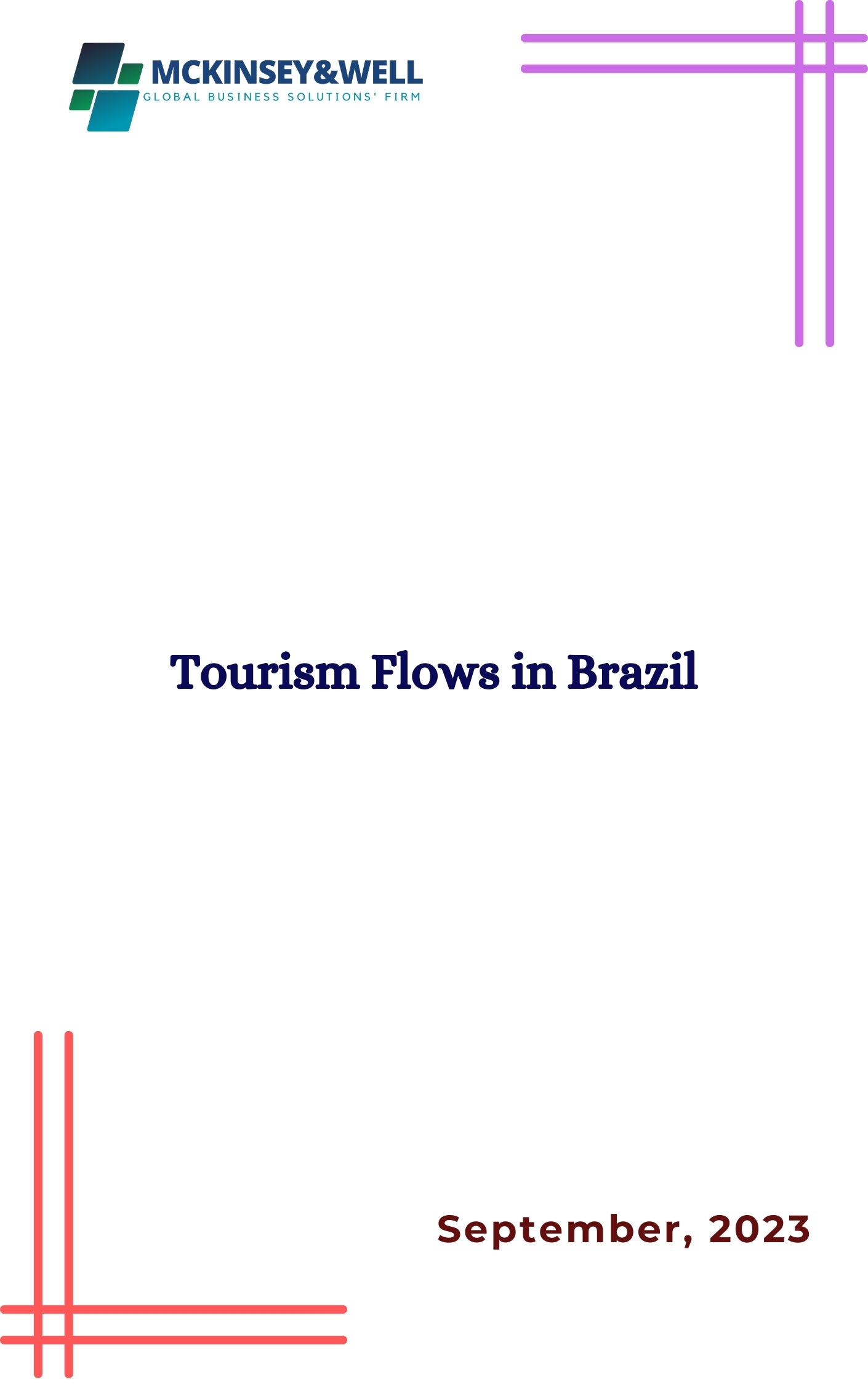 Tourism Flows in Brazil