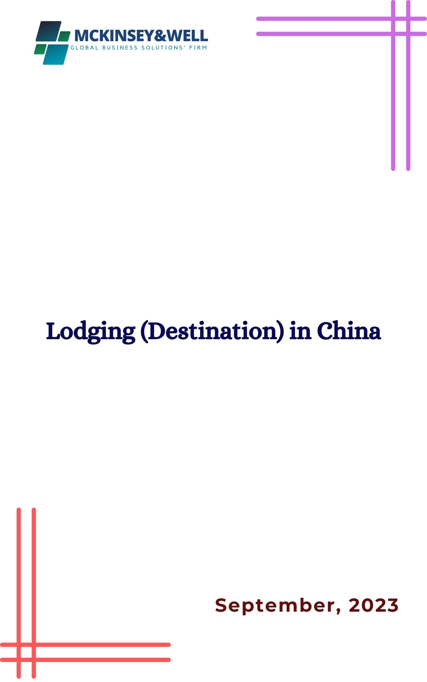 Lodging (Destination) in China