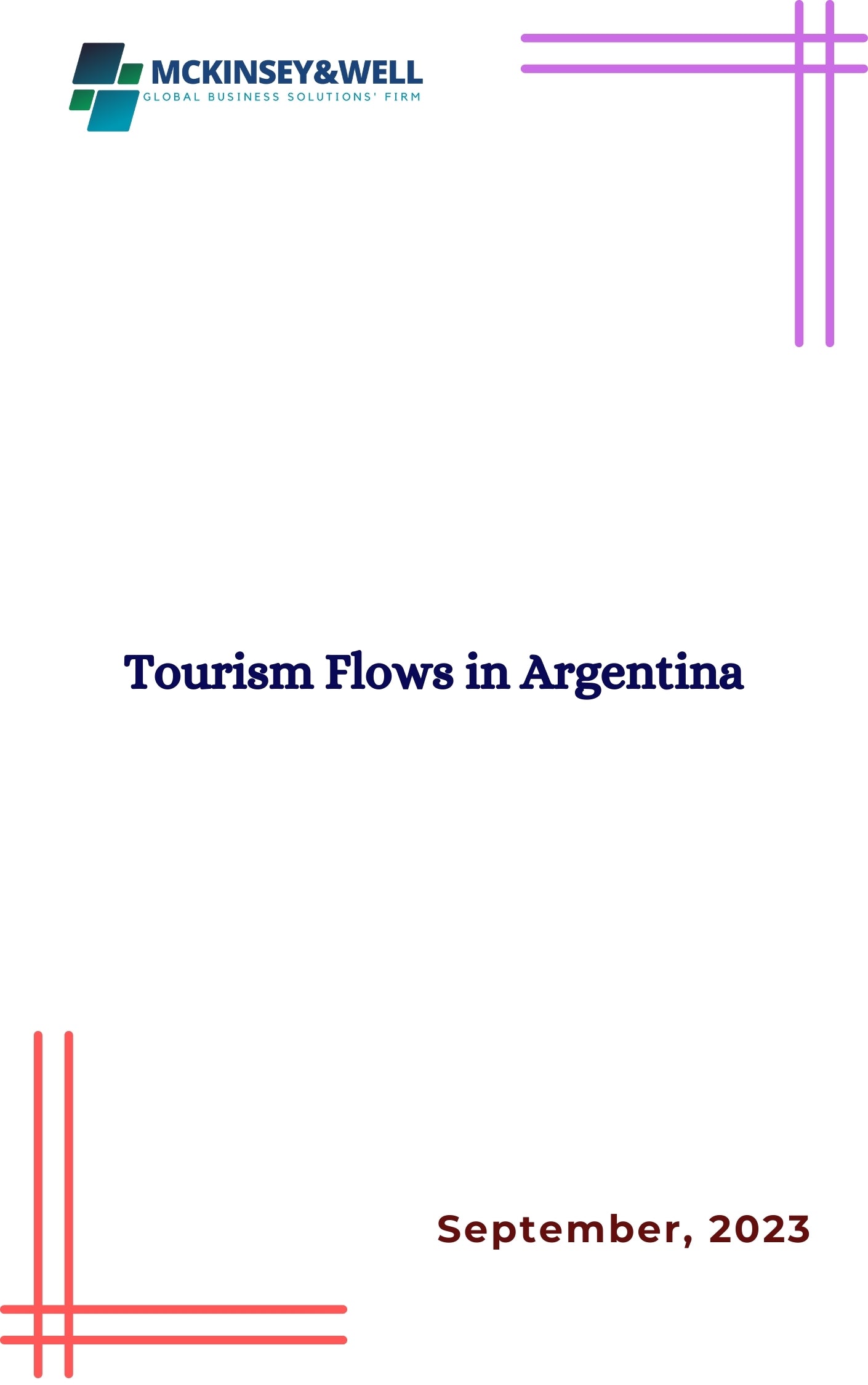 Tourism Flows in Argentina