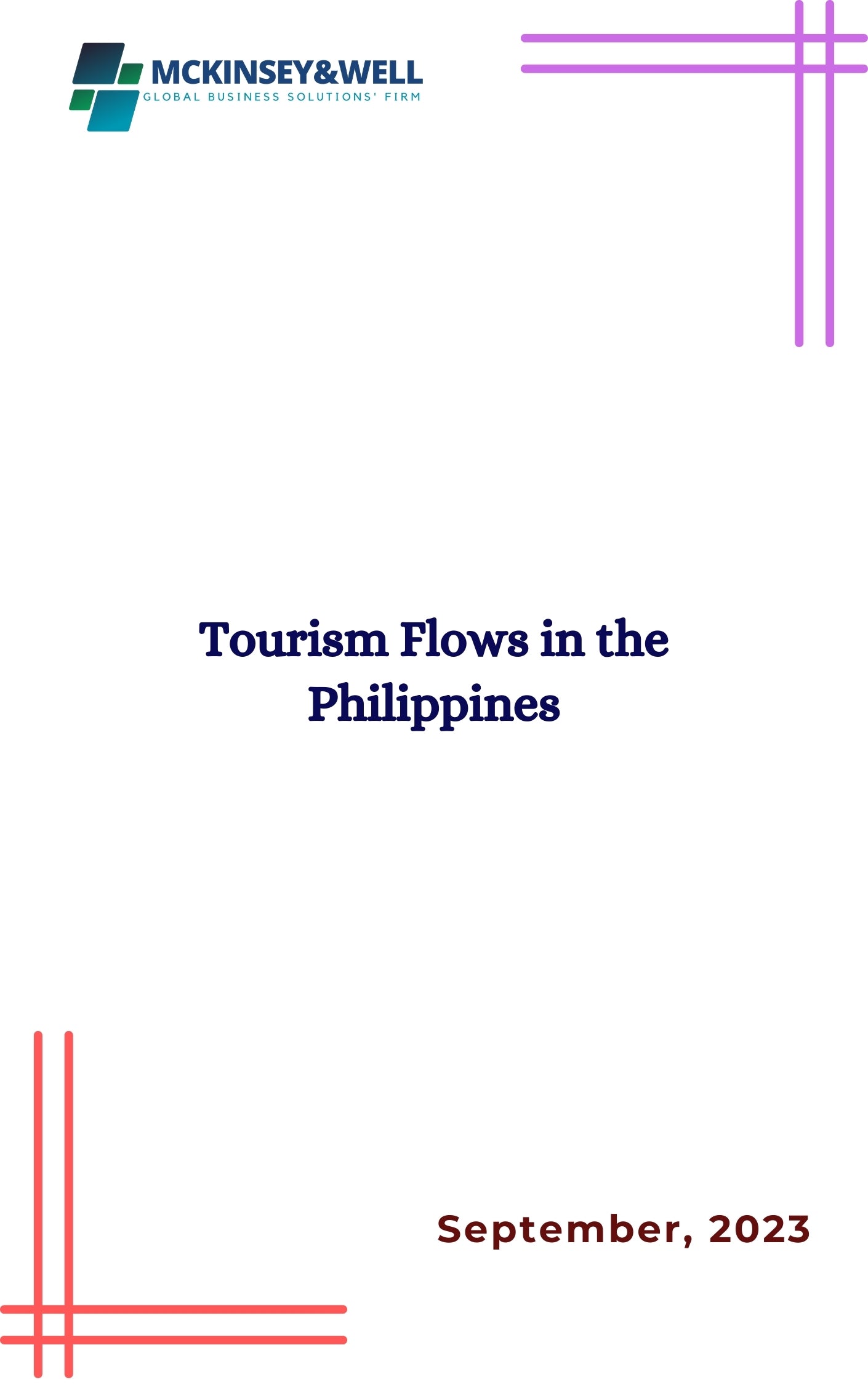 Tourism Flows in the Philippines