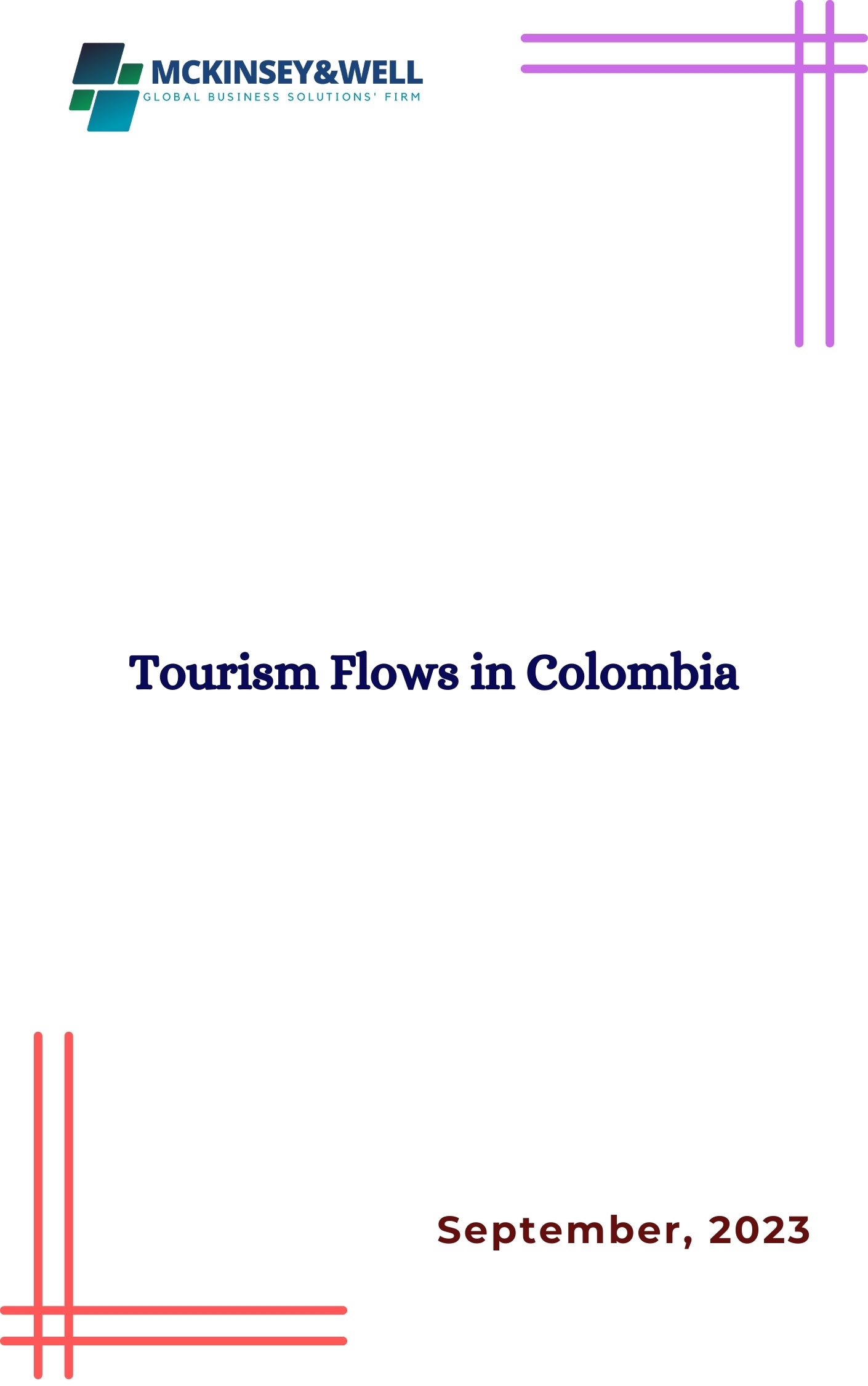 Tourism Flows in Colombia