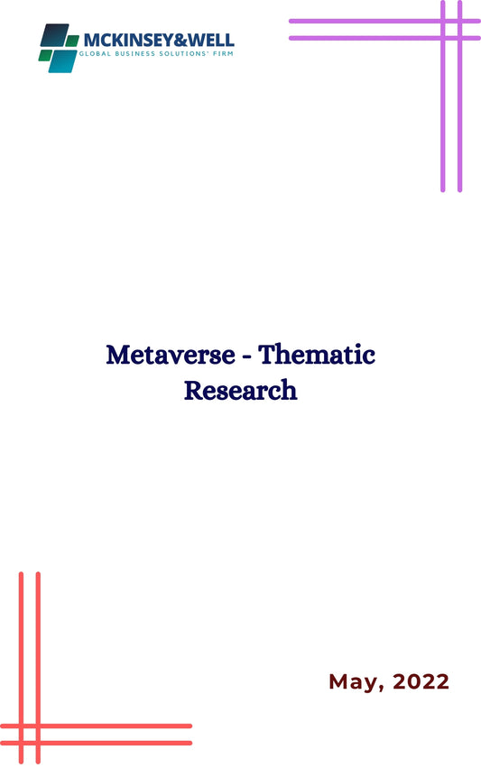 Metaverse - Thematic Research