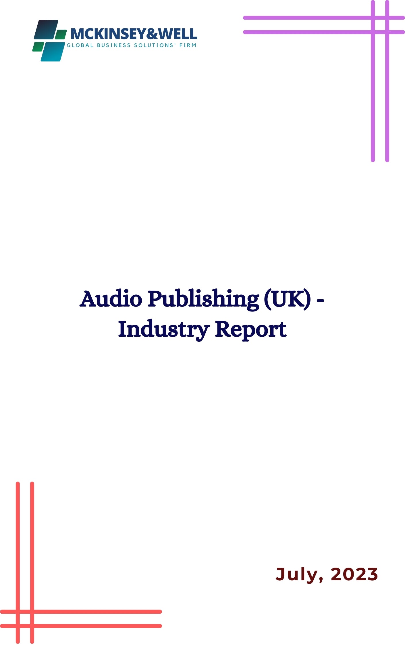 Audio Publishing (UK) - Industry Report